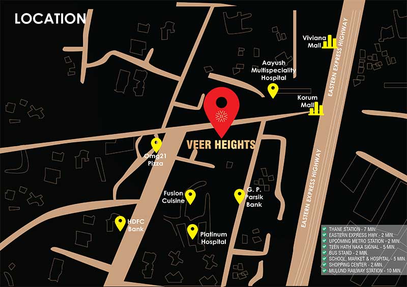 Veer Heights Location